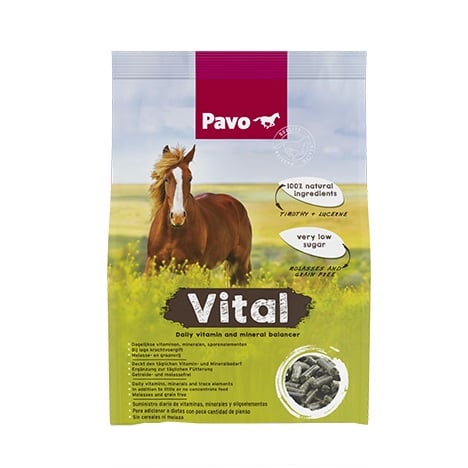 Pavo Vital_0.2KG_Vollwertiges Vitamin- und Mineralfutter für alle Pferde