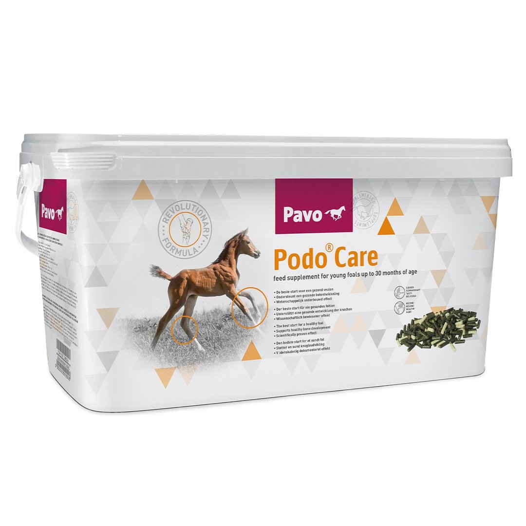 Pavo Podo®Care_8KG_SUPLEMENTO NUTRICIONAL PARA POTROS HASTA LOS 30 MESES