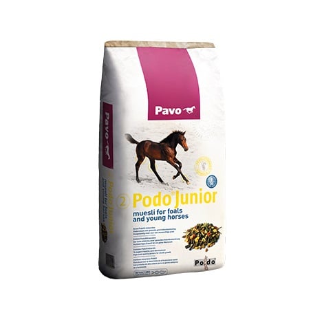 Pavo Podo®Junior_15KG_Müsli für junge und heranwachsende Pferde