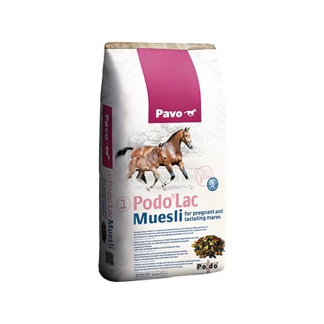 Pavo Podo®Lac Muesli_15KG_Til drægtige & lakterende hopper  