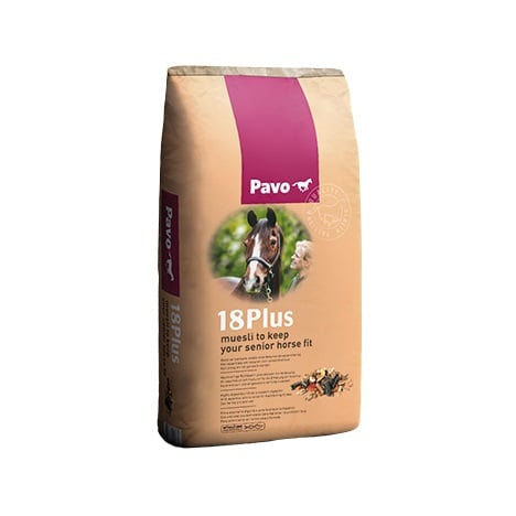 Pavo 18Plus_15KG_MUESLI TIL AT HOLDE DIN SENIORHEST I GOD FORM