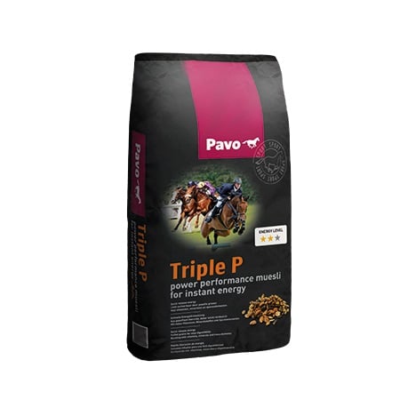 Pavo Triple P_15KG_PAVO POWER PERFORMANCE MÜSLI FOR HURTIG TILGÆNGELIG ENERGI