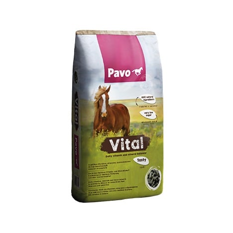 Pavo Vital_20KG_Vollwertiges Vitamin- und Mineralfutter für alle Pferde