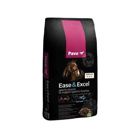 Pavo Ease&Excel_15KG_INNOVATIVT SPORTSFODER TIL AT STØTTE MAVEFUNKTIONEN