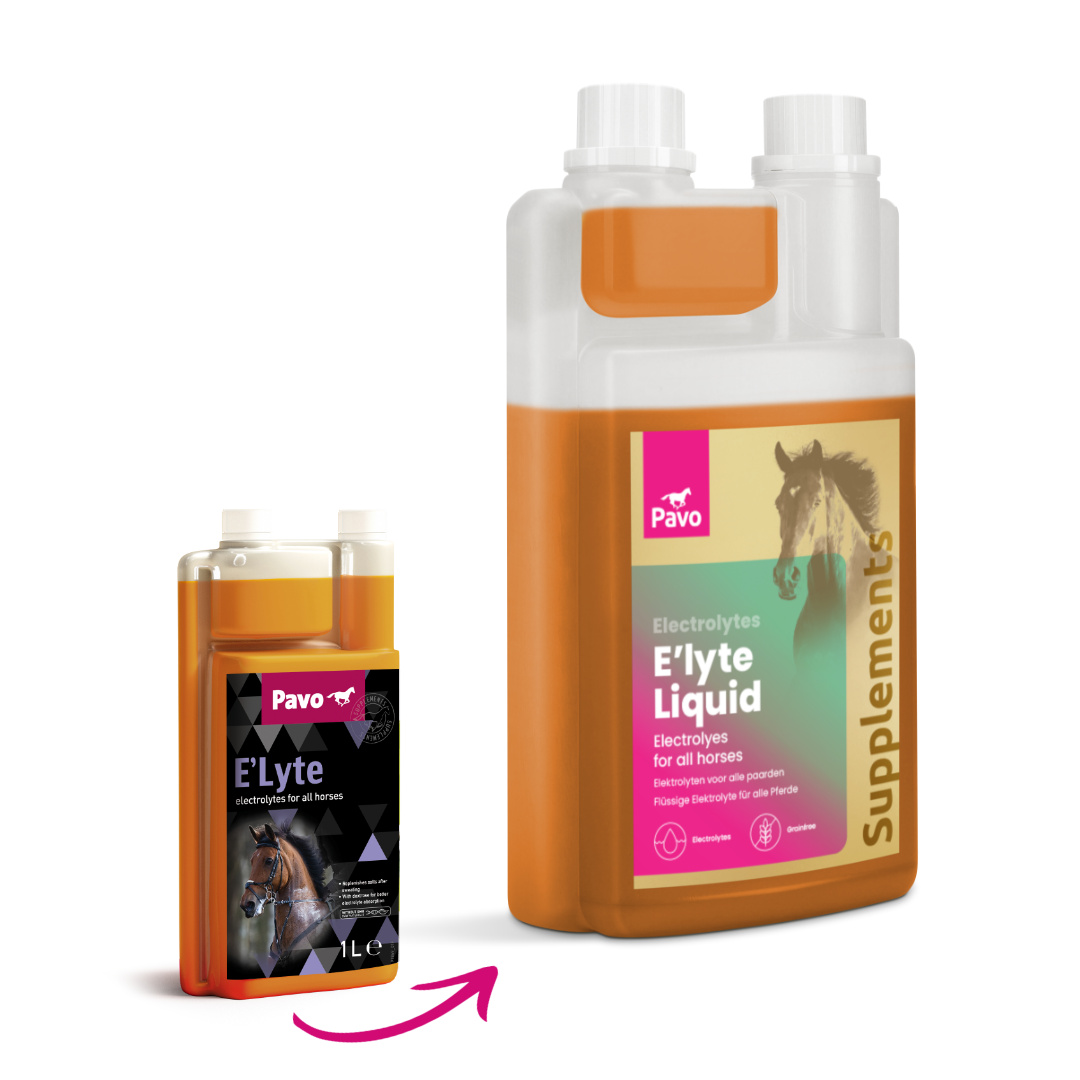Pavo E'lyte Liquid_nullKG_Vloeibare elektrolyten voor alle paarden